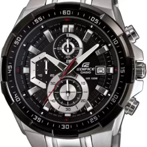 Cassio Edfice Chronograph Men’s Watch Black-Silver