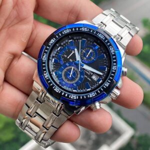 Cassio Edfice Chronograph Men’s Watch-Blue Dial