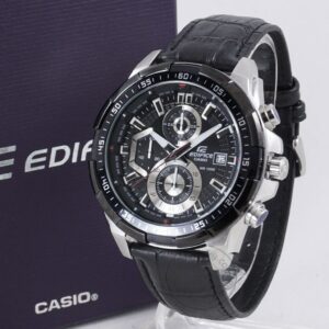 Edfice Black Dial Chronograph For Men’s Watch