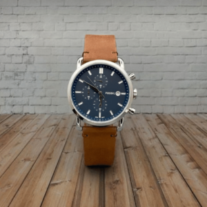 Fussil Chronograph Blue Dial watch For Men